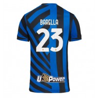 Maglia Calcio Inter Milan Nicolo Barella #23 Prima Divisa 2024-25 Manica Corta